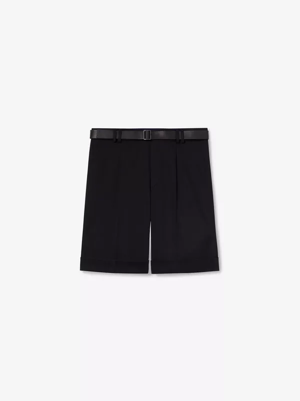 COTTON SHORTS IN NAVY